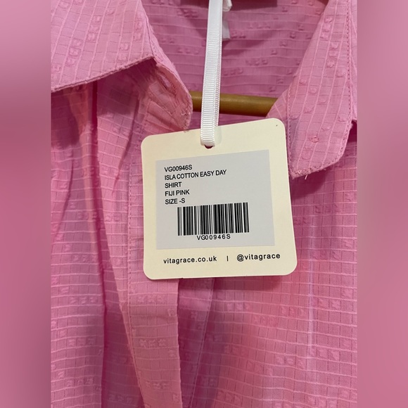 Vita Grace Isla Cotton Easy Day Shirt - Picture 3 of 3